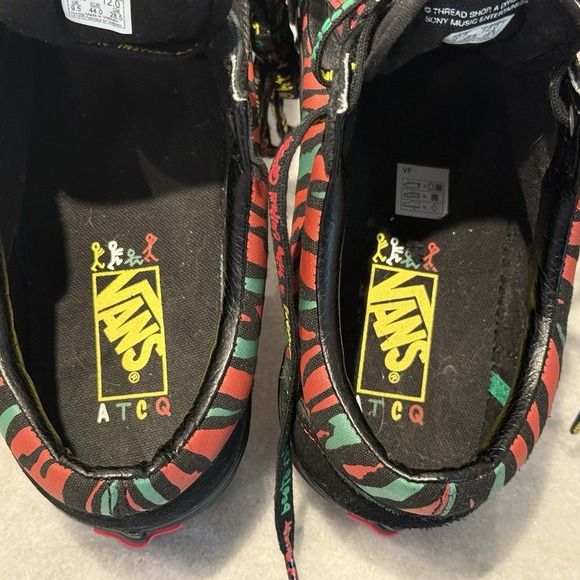 Vans x A Tribe‎ Called Quest Mens Shoes ATCQ Black Mens Size 10.5